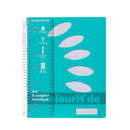 colourhide subject book a4 250 pages - pack of 5