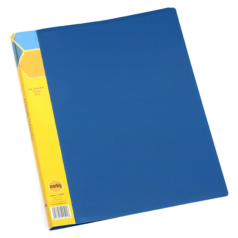 marbig® display book a4 10 page