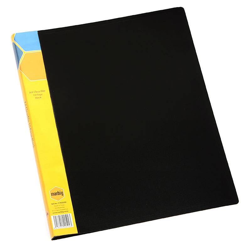 marbig® display book a4 10 page