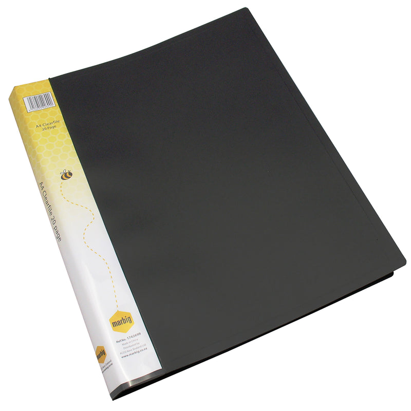 marbig® display book a4 20 page