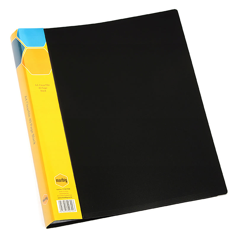marbig® display book a4 40 page