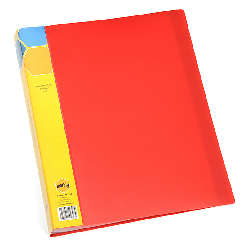 marbig® display book a4 40 page