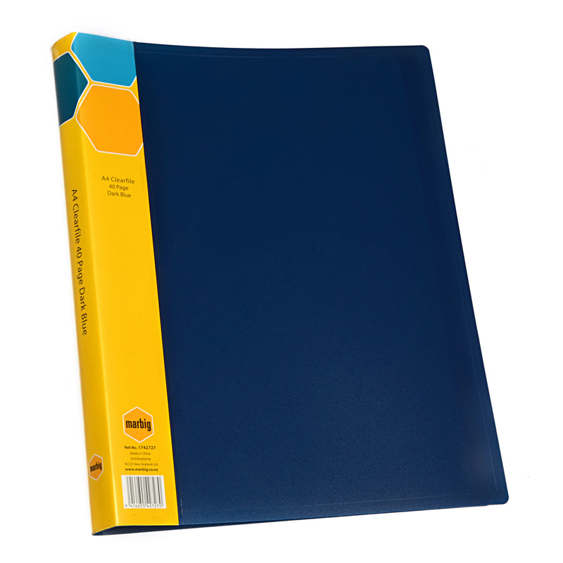 marbig® display book a4 40 page