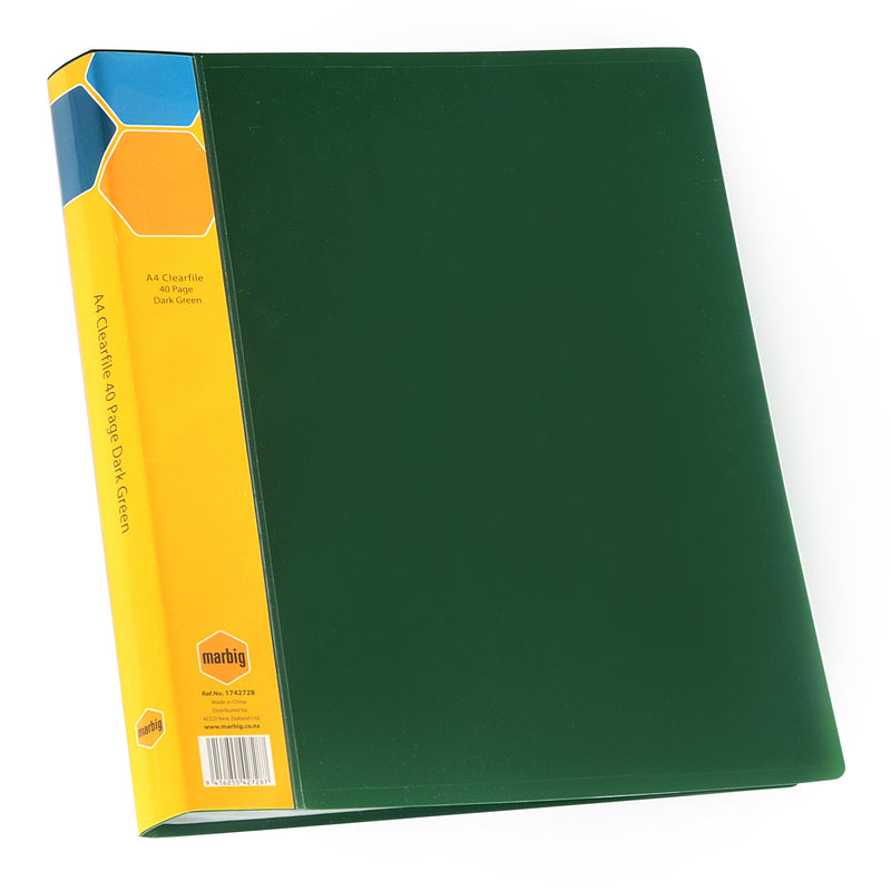 marbig® display book a4 40 page