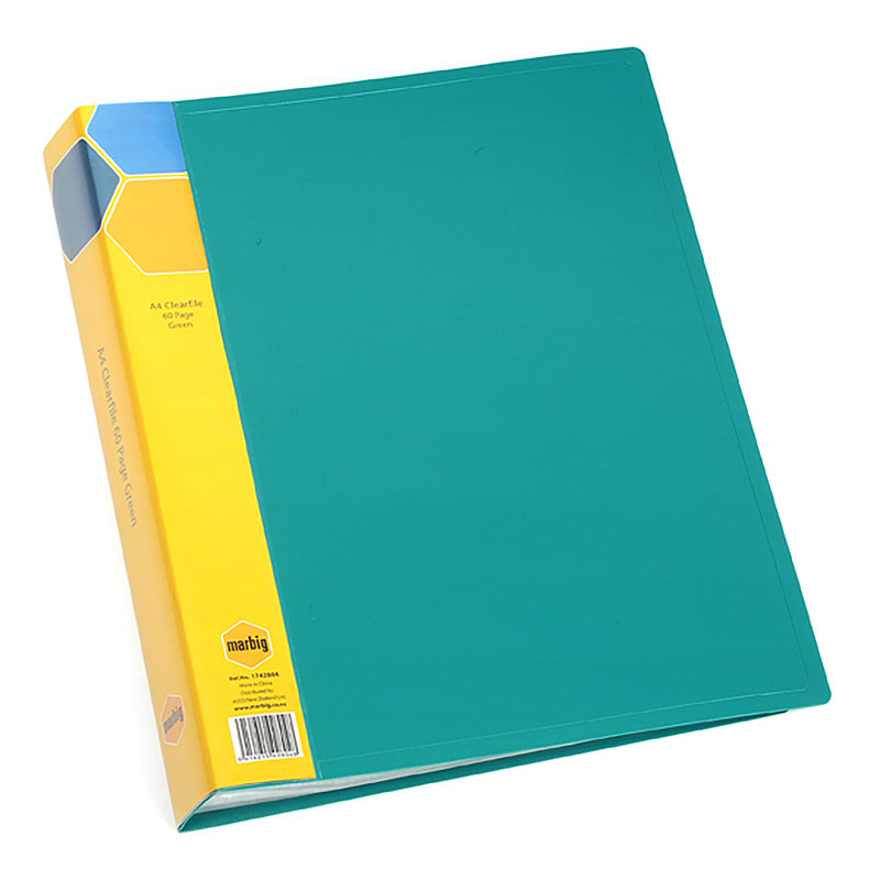 marbig® display book a4 60 page