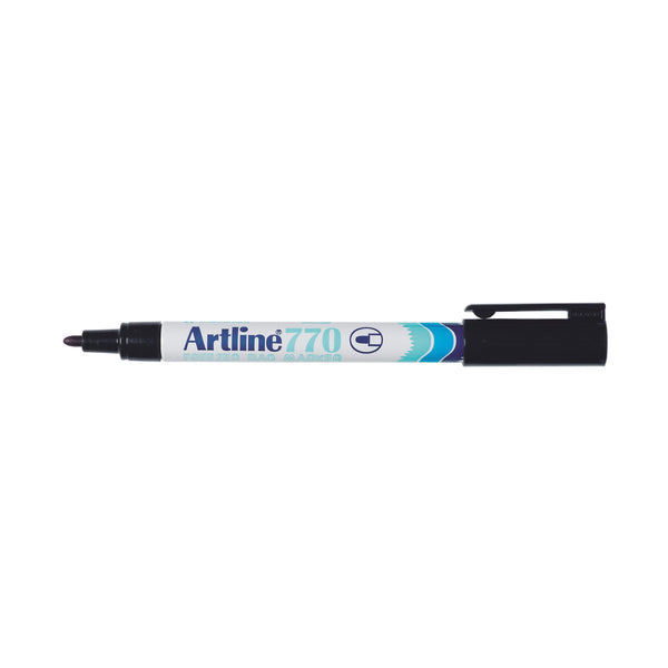 artline 770 freezer bag marker 1.0mm bullet nib#Colour_BLACK