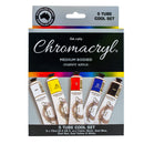Chromacryl Acrylic Paint Set of 5 x 75ml