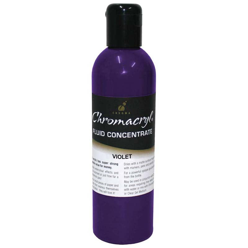 Chromacryl Fluid Concentrate Paint 250ml