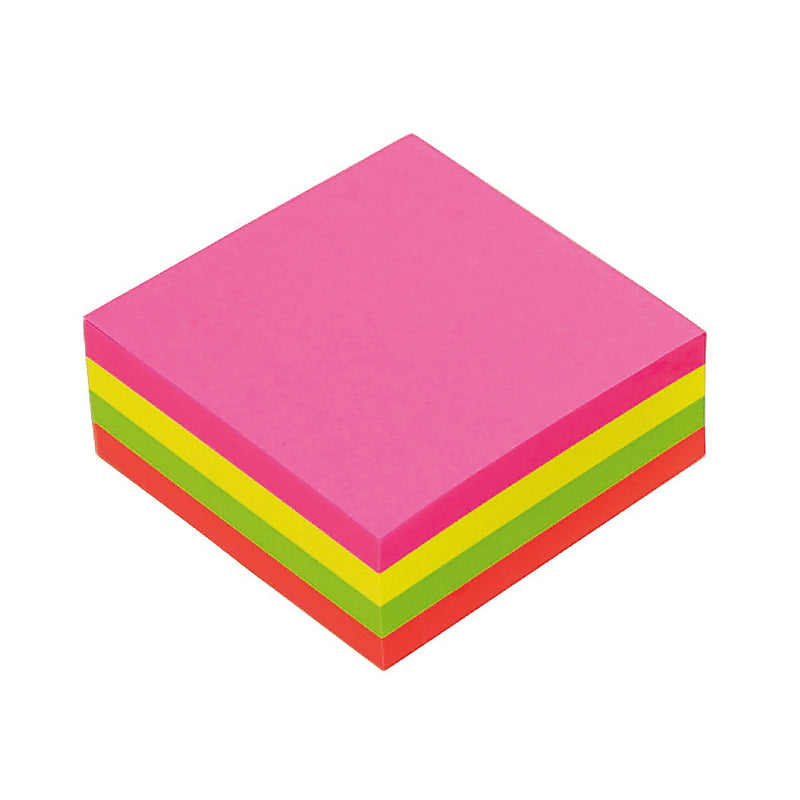 marbig® notes cube 75x75mm 320 sheet assorted