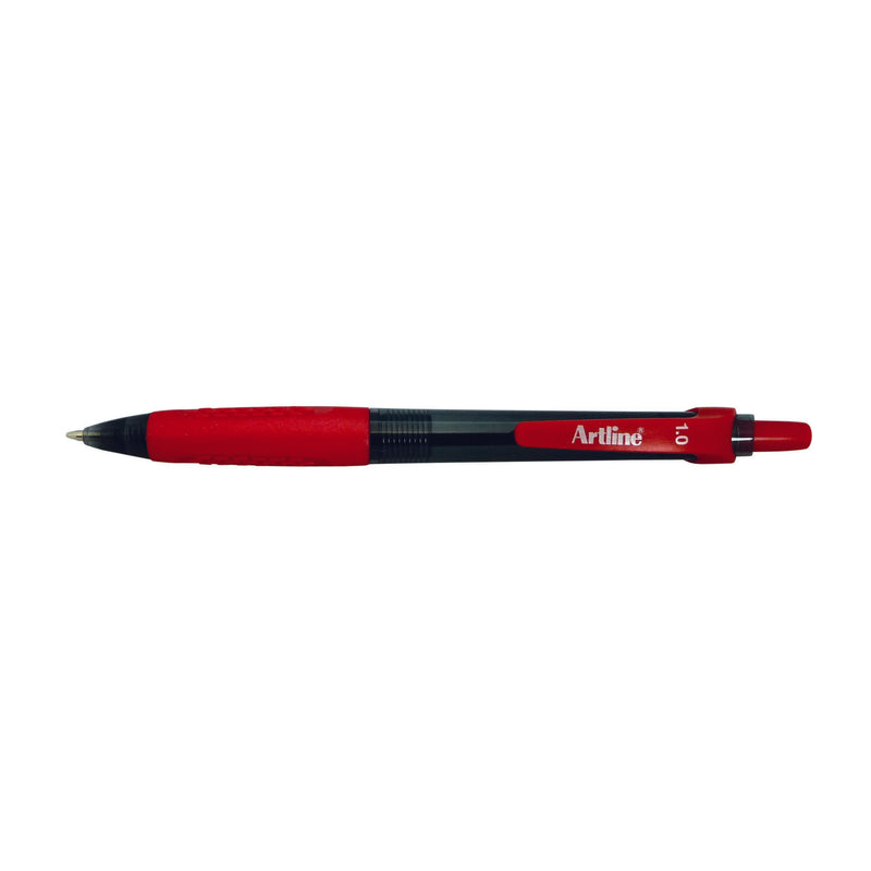 artline 8410 ballpoint retractable grip medium box of 12