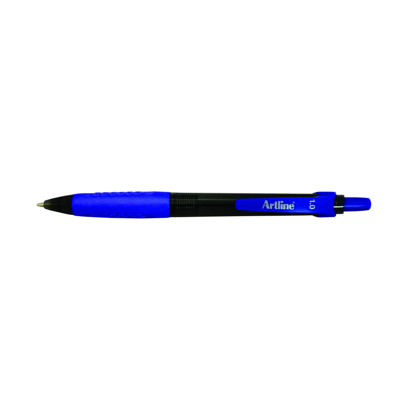 artline 8410 ballpoint retractable grip medium box of 50
