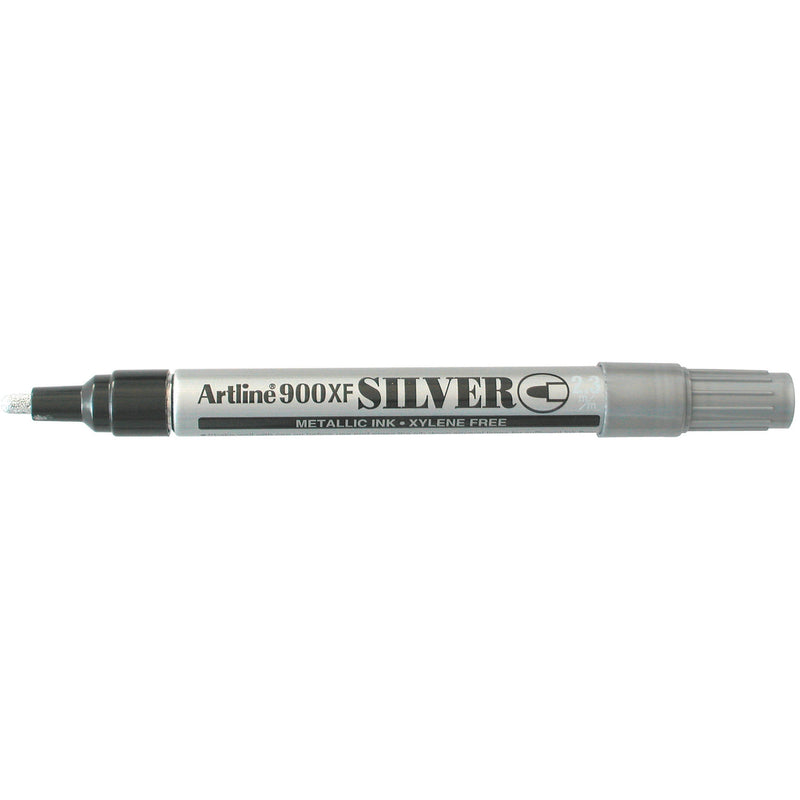 artline 900 metallic permanent marker 2.3mm bullet nib box of 12