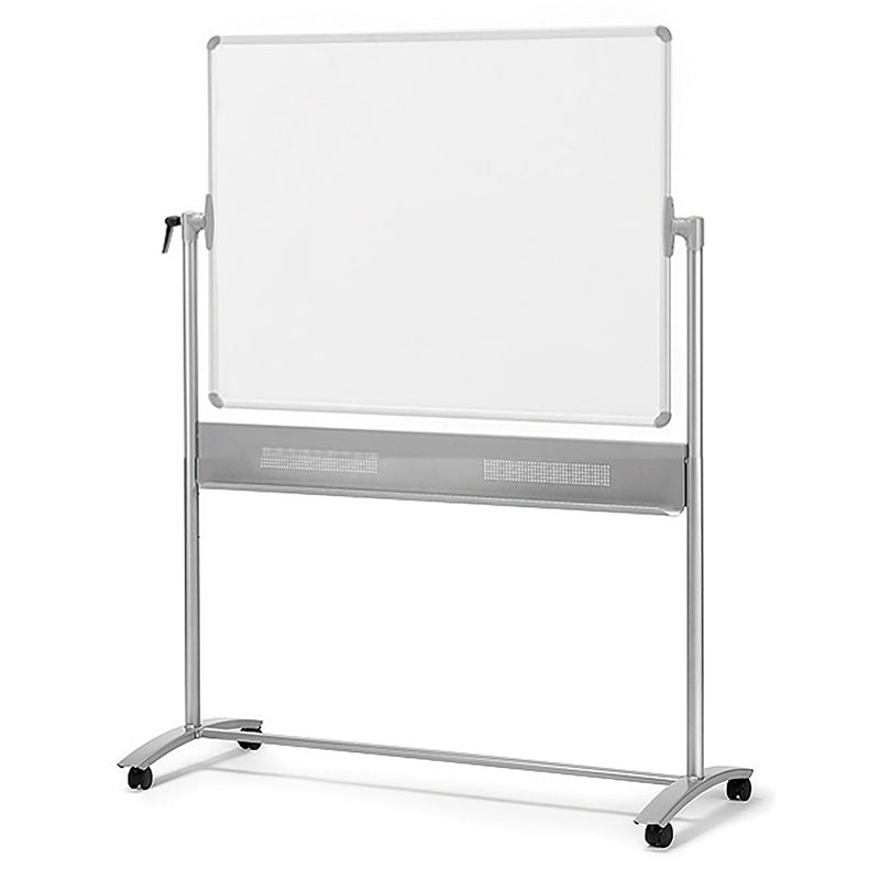 nobo mobile reversbl magnetic whiteboard 1500x1200mm