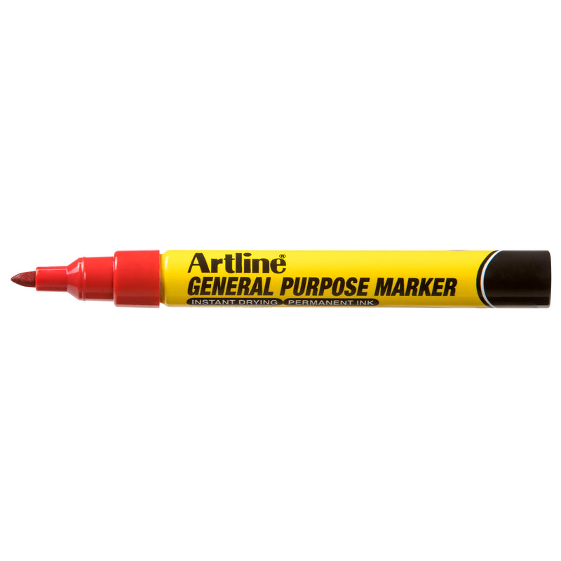 artline general purpose permanent marker box of 12