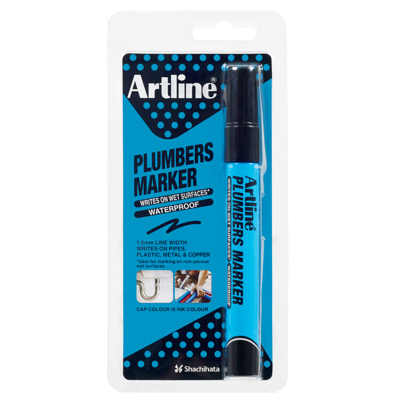 artline plumbers permanent marker