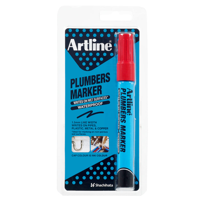 artline plumbers permanent marker