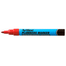Artline Plumbers Permanent Marker Red Box Of 12