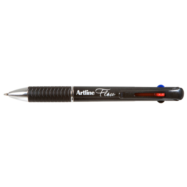 artline flow 4c rbpp box of 12#Colour_CHARCOAL