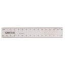 celco ruler 15cm plastic clear