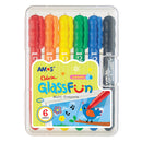 Amos Colorix Glass Fun Multi Crayons - Pack Of 6