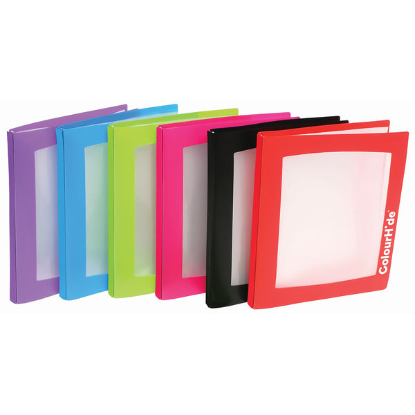 colourhide® my take-a-look (refillable) display book a4 20 page#Colour_BLUE 