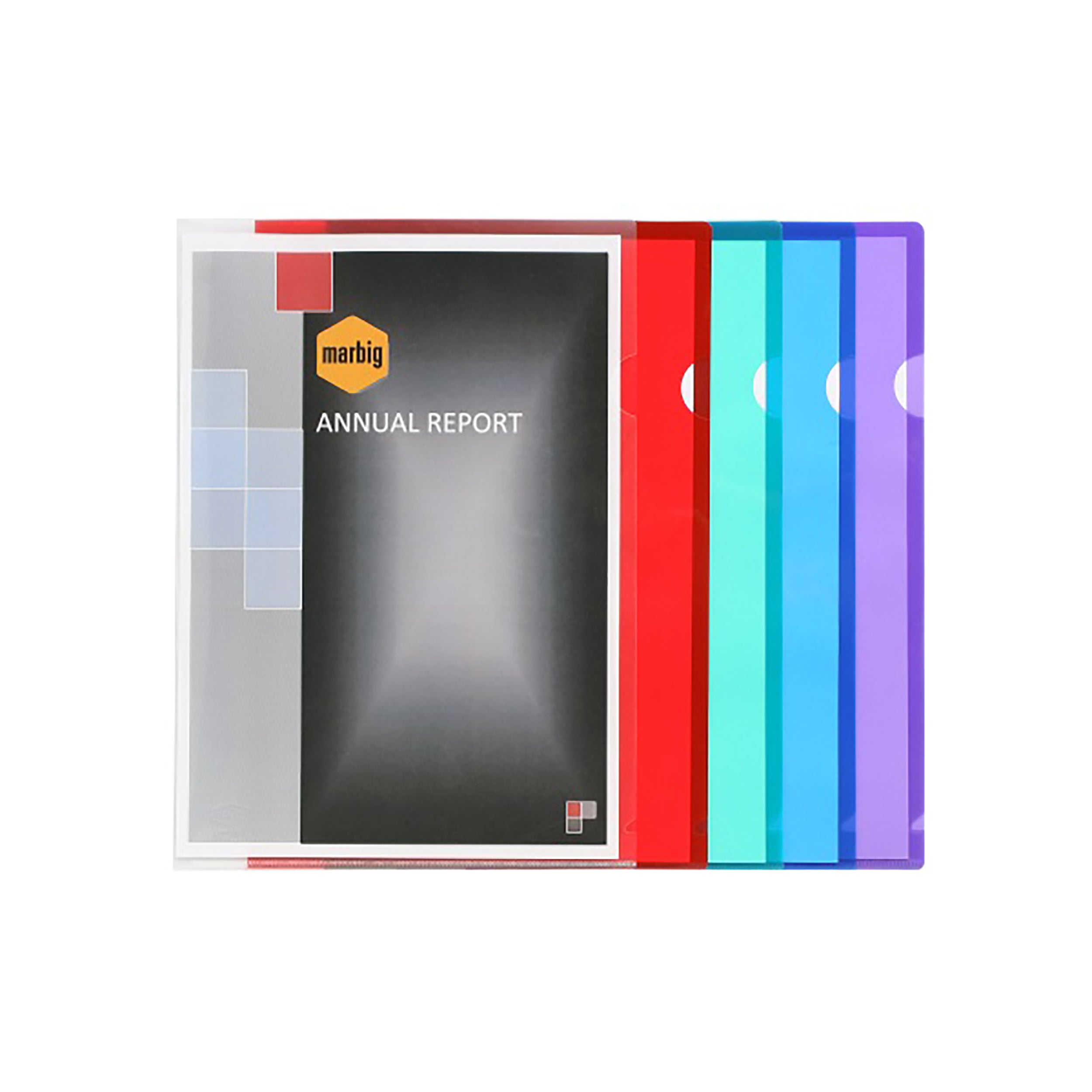 Marbig Letter File A4 Ultra Pack Of 10 | Hobby Land
