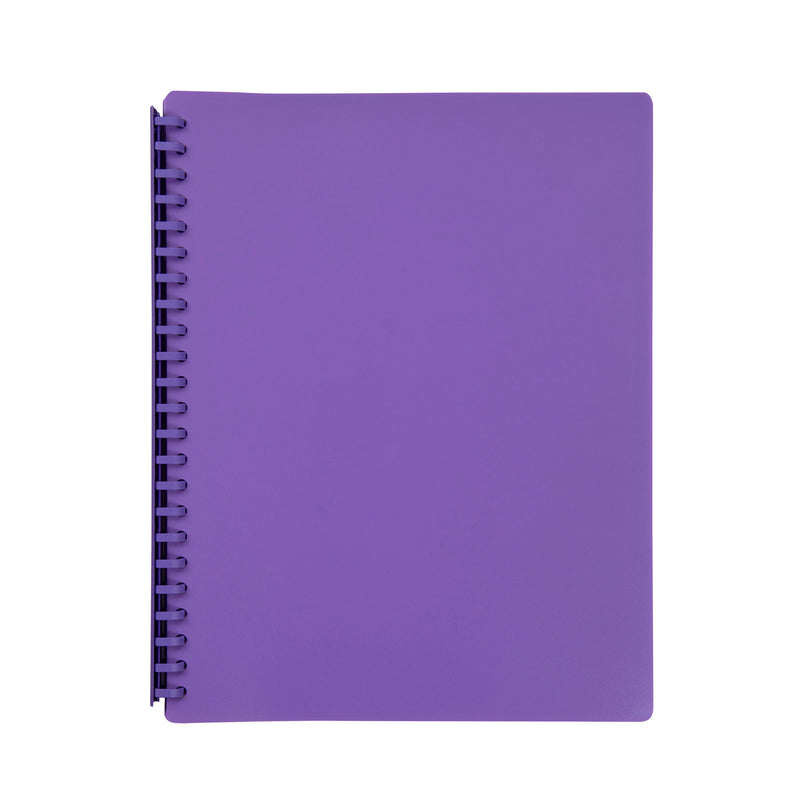 marbig® refillable display book 20 pocket