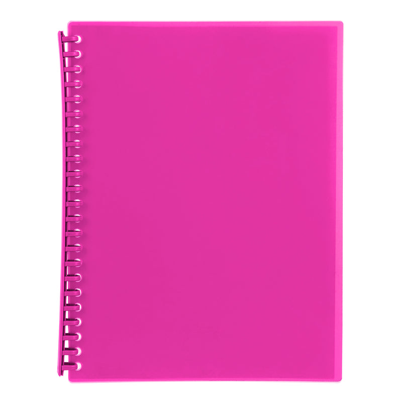 marbig® refillable display book 20 pocket