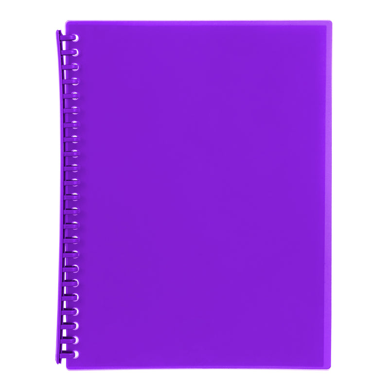 marbig® refillable display book 20 pocket