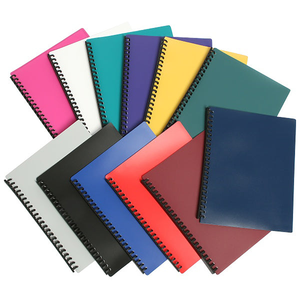 marbig® refillable display book 40 pocket#Colour_BLUE