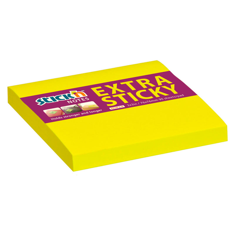 stick'n note extra sticky 76x76mm 90 sheet