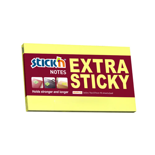 stick'n note extra sticky 76x127mm 90 sheet