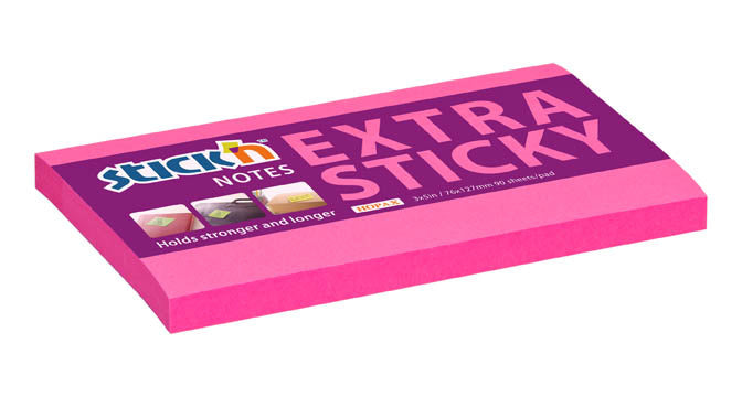 stick'n note extra sticky 76x127mm 90 sheet
