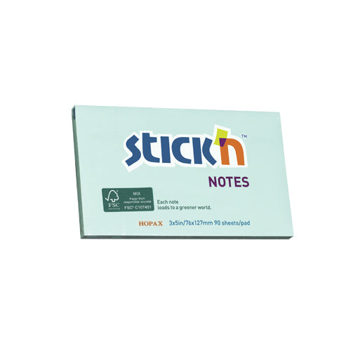 Stick'n Note 76X127MM 90 Sheets#Colour_BLUE