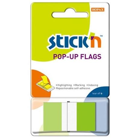 stick'n pop up flags 45x12mm 50 sheets