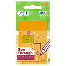 Stick'n Clearnote 76x51mm 50 Sheets Transparent