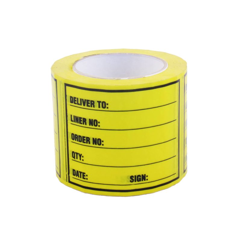 Sellotape RIP096V Deliver To 96mmx125mmx50m 400 Labels