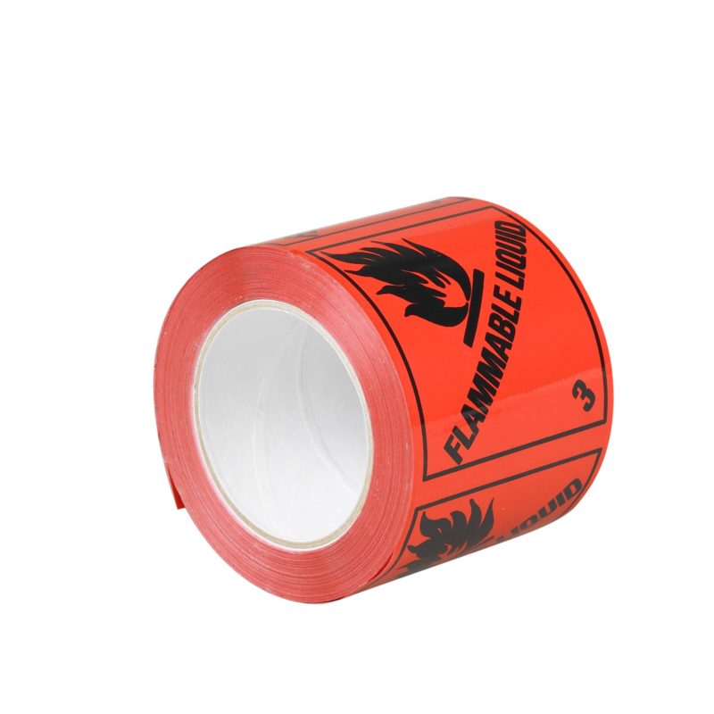 Sellotape RIP096F Flammable Liquid 3 96mmx100mmx50m 500 Labels