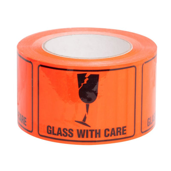 Sellotape 0724 Glass With Care Printed Loar 660 Labels