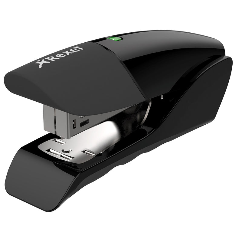 rexel® stapler h/strip gazelle black