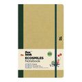 Flexbook Ecosmiles Notebook Medium Ruled#Colour_OLIVE