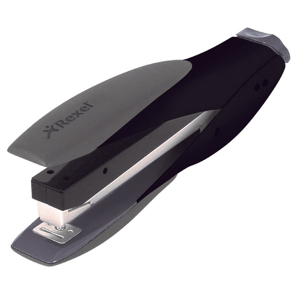 rexel® stapler f/strip easy touch black