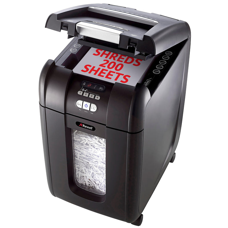 rexel® shredder stack&shred