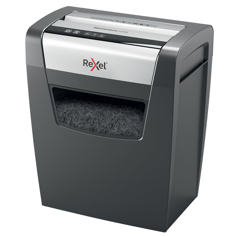 rexel momentum x312 cross shredder