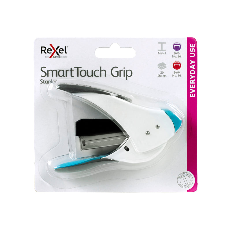 rexel stapler half strip smarttouch - pack of 6