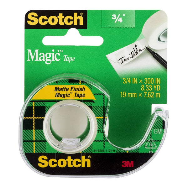 scotch magic tape dispenser 105 19mmx7.62m