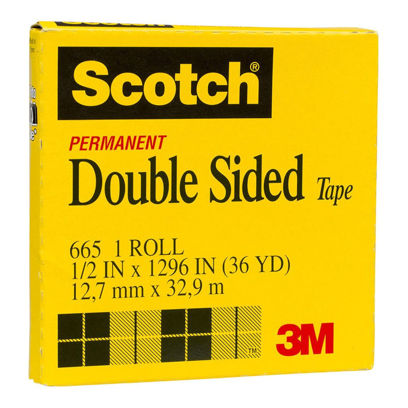 scotch double sided tape 665