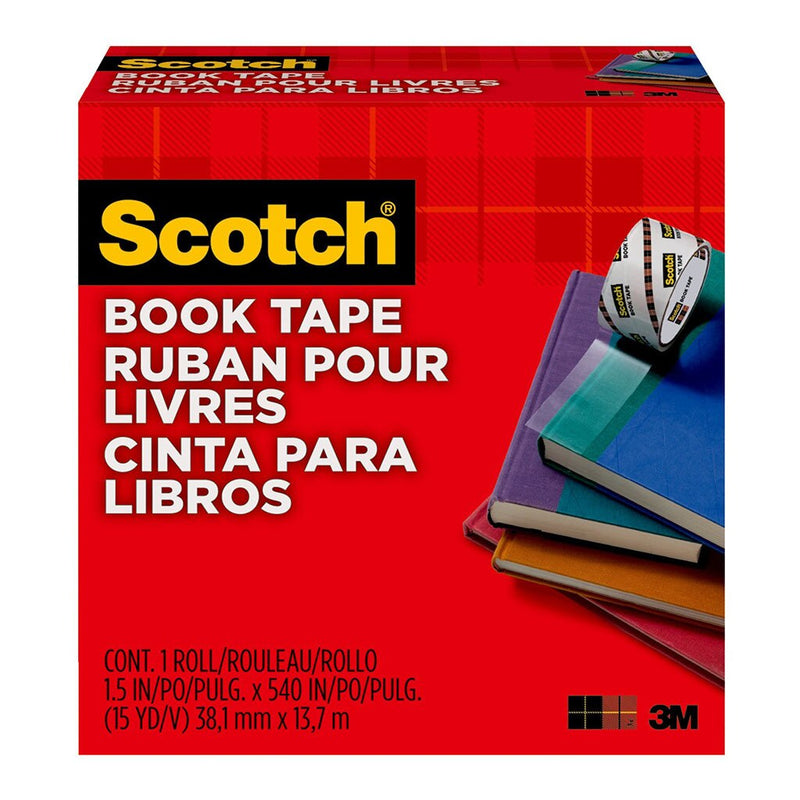 scotch tape book repair 845 38mmx13.7m transparent