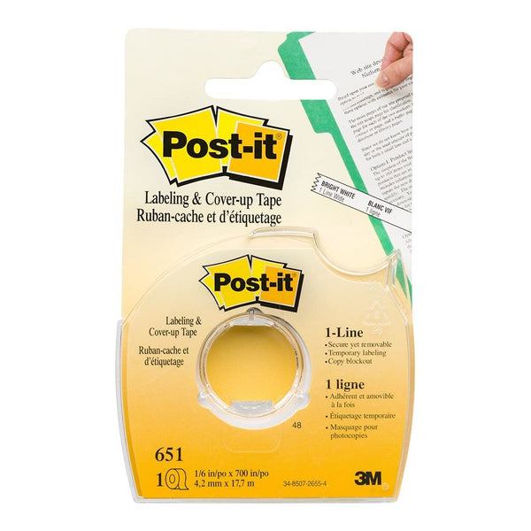 post-it correction tape 651 4.2mmx17.7m