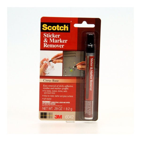scotch adhesive remover citrus base pen 6042 8.2g